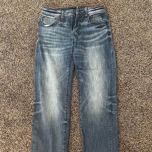 American eagle straight slim jeans 28x32